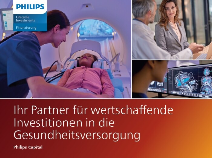 Ihr Partner für wertschaffende Investitionen in die Gesundheitsversorgung