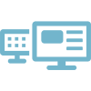 Computerbildschirmsymbol