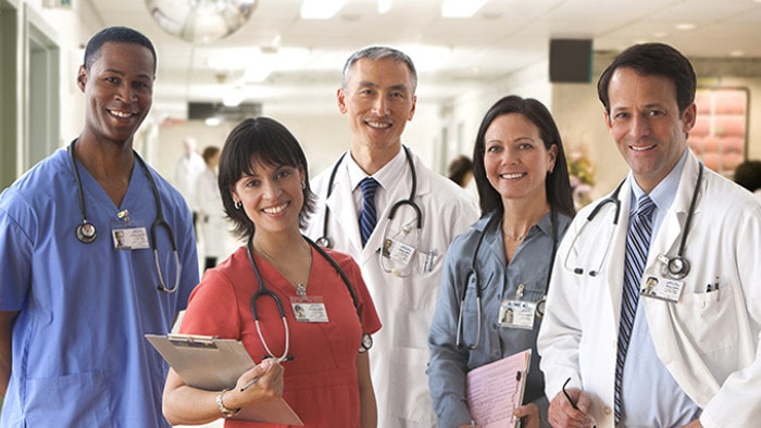 doctors standing next to each other 