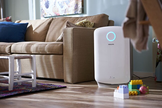 Purificateur et humidificateur d'air pour petite pièce