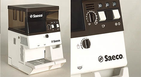 La Superautomatica (1985) est la première machine espresso super automatique dédiée à un usage domestique