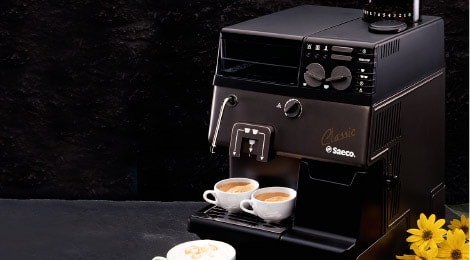 Saeco est l'inventeur de la première machine espresso super automatique au monde