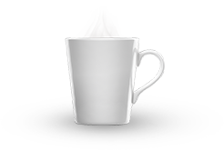 Une tasse de café Long