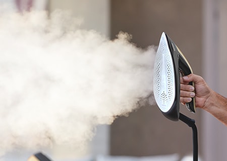 Vapeur puissante pour une élimination optimale des plis