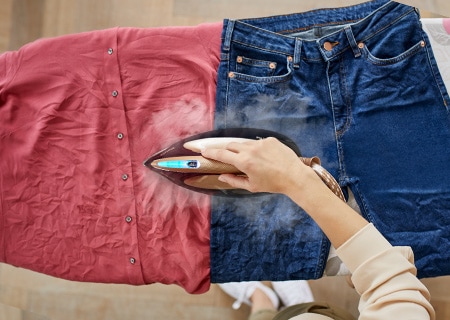  Bügeln Sie alles von Jeans bis Seide ohne Temperatureinstellungen zu benötigen