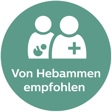 Von Hebammen empfohlen