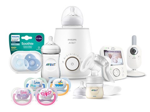 Babymarkt für die Erstausstattung: Flaschen, Smart-Babyphone, Schnuller, Milchpumpe
