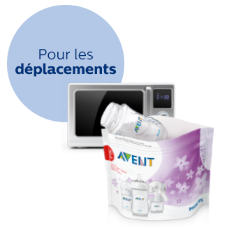 Sachet pour stérilisateur micro-ondes Philips Avent