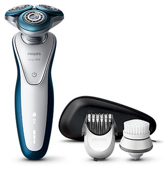 <b>Shaver Series 7000</b><br/>Le rasoir n°1 de Philips<br/> pour les peaux sensibles