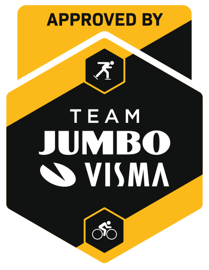 Logo "Empfohlen vom Team Jumbo Visma"
