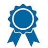 Symbol für "Preisgekrönte Lösungen"