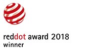 Logo für "Red Dot Award 2018-Gewinner"