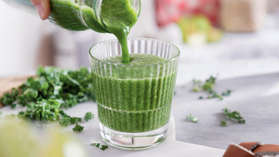 Smoothie vert détox : la recette de base