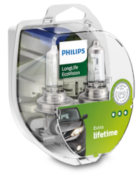 Ampoule Philips H7 ou H4 White Vision ultra - Équipement auto