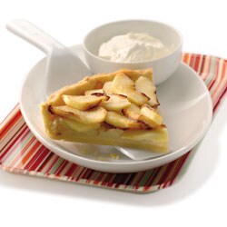 Französische Apfeltarte