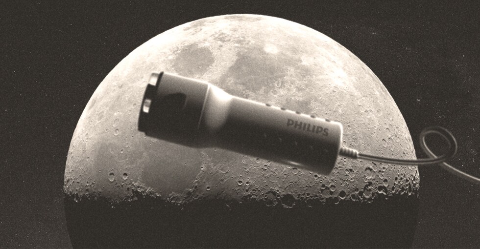 Le Moonshaver de Philips qui a peut-être accompagné l'astronaute Neil Armstrong sur la lune