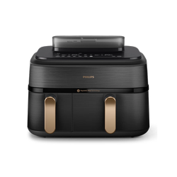 5000 Series​ Philips Steam Airfryer Dual Basket NA555/09