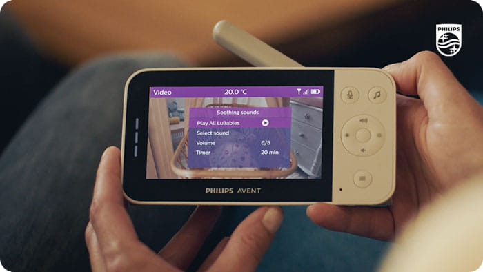 Abspielen eines Schlaflieds