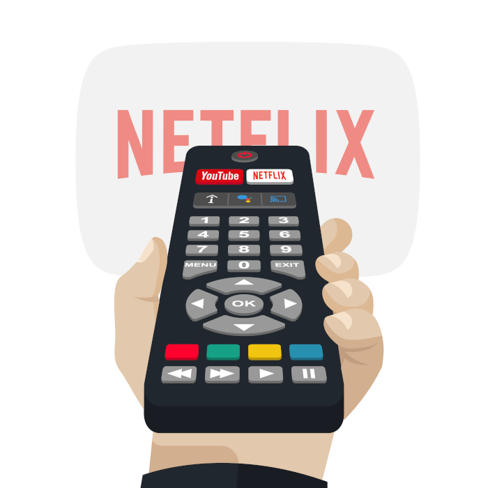 mediasute remote control - Netflix