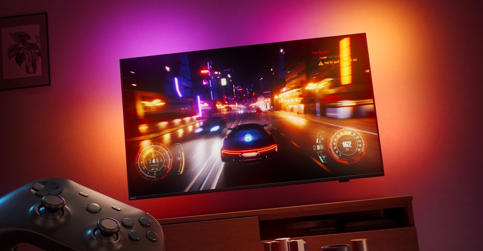 La technologie IA prend en charge l'expérience de jeu sur les téléviseurs Ambilight