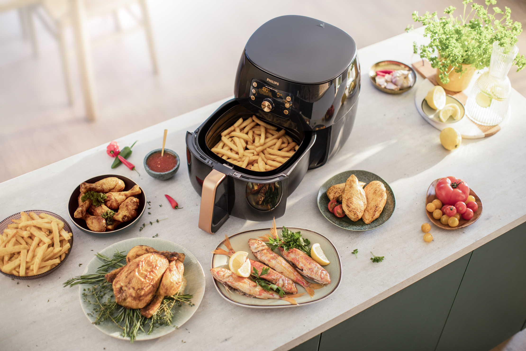 Der Philips Airfryer XXL mit Smart Sensing Technologie News center Philips
