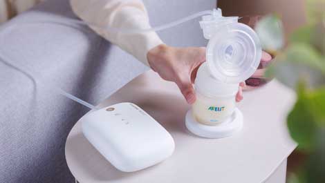 philips avent elektrische milchpumpe scf396/11