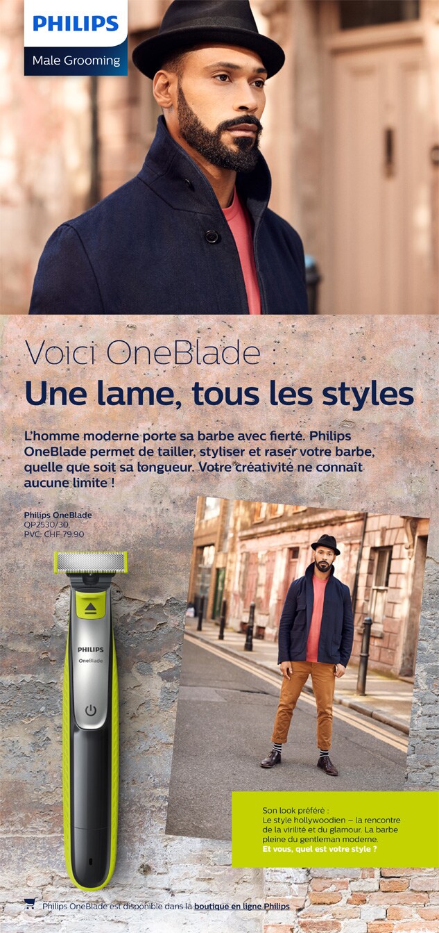 OneBlade - Male Grooming