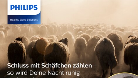 Philips Themensheet Schlaftipps