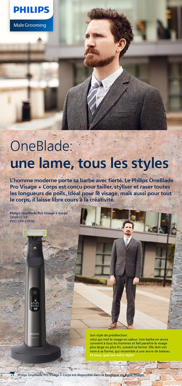 OneBlade: une lame, tous les styles - pdf
