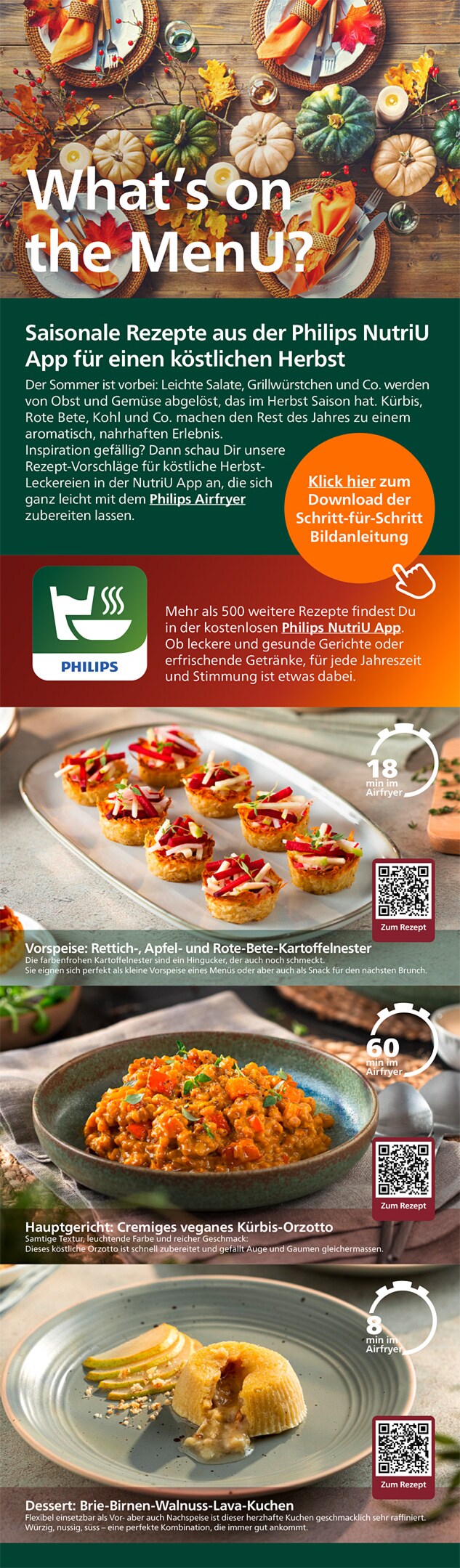 Philips Themensheet Kitchentalk