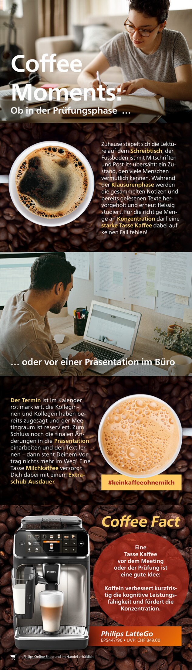 Philips Themensheet Coffee Moments - Teil 5