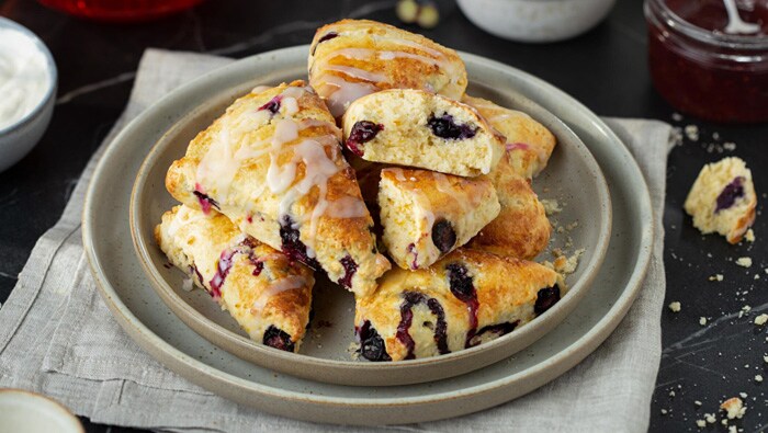 Blaubeer-Scones