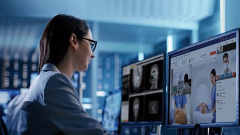 Diagnostischer Remote Support für die Radiologie in Echtzeit