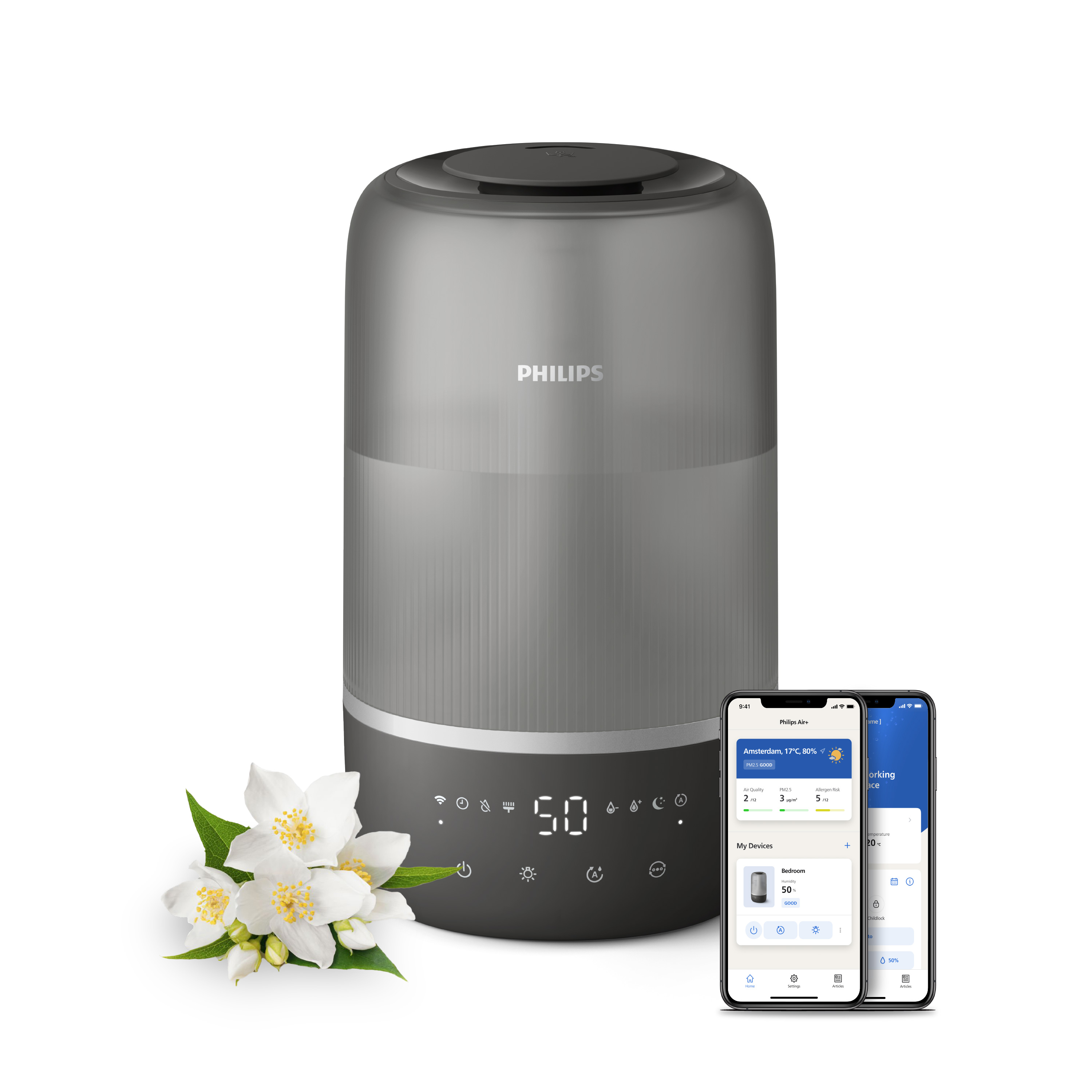 Philips Luftbefeuchter 1000 Series HU1510 &ndash; Produktbild