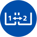 Symbol für Kopierfunktion